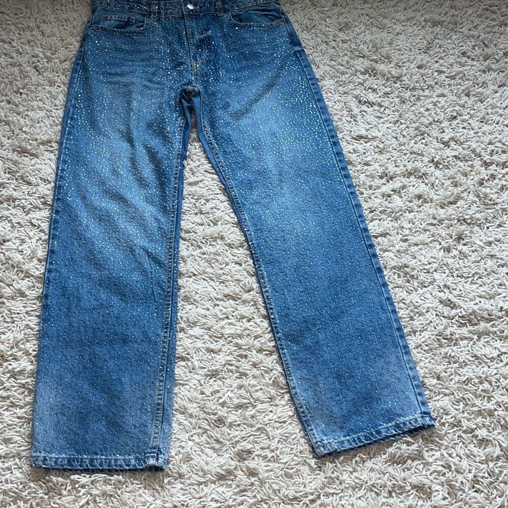 Zara Rhinestone Jeans